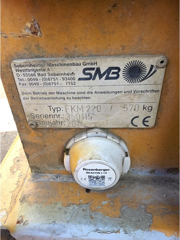 2014 Sobernheimer FKM 220 - Четка: снимка 5 2014 Sobernheimer FKM 220 - Четка: снимка 5