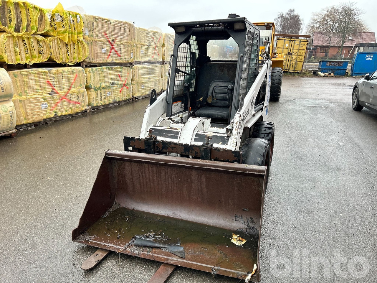Bobcat 753 - 2 Redskap - Мини челен товарач: снимка 2 Bobcat 753 - 2 Redskap - Мини челен товарач: снимка 2