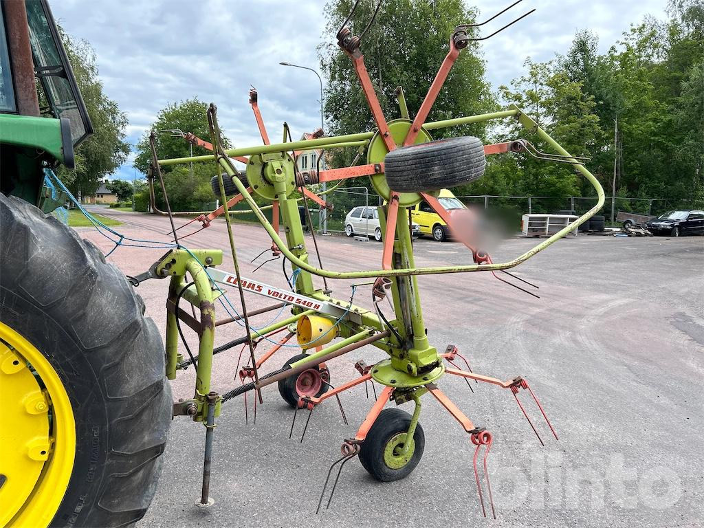 Claas volto 540 h - Гребло/ Сенообръщачка: снимка 1 Claas volto 540 h - Гребло/ Сенообръщачка: снимка 1