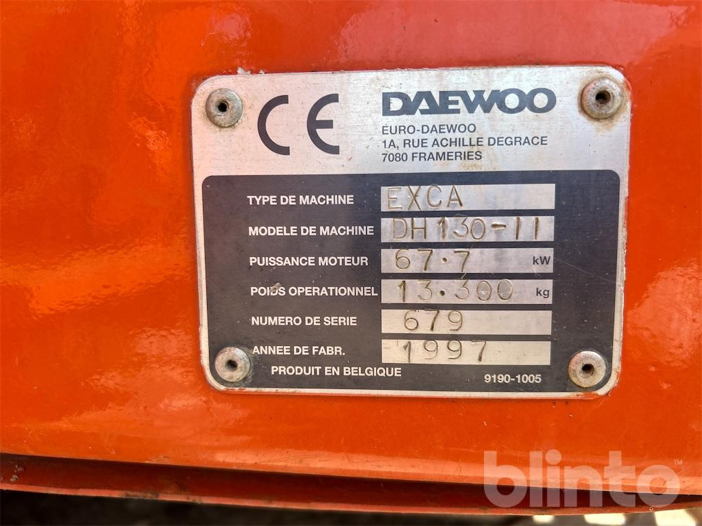 Daewoo DH 130-11 (1997) - Верижен багер: снимка 5 Daewoo DH 130-11 (1997) - Верижен багер: снимка 5