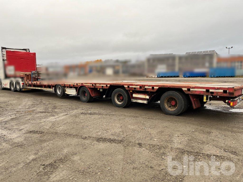 FLIEGL SVS 580 T - Бордово полуремарке/ Платформа: снимка 4 FLIEGL SVS 580 T - Бордово полуремарке/ Платформа: снимка 4