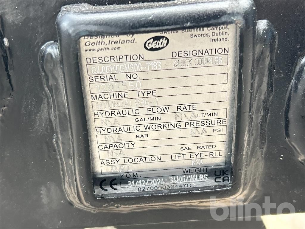 Geith GMC Hyundai R36-7 - Бързо сменник: снимка 5 Geith GMC Hyundai R36-7 - Бързо сменник: снимка 5