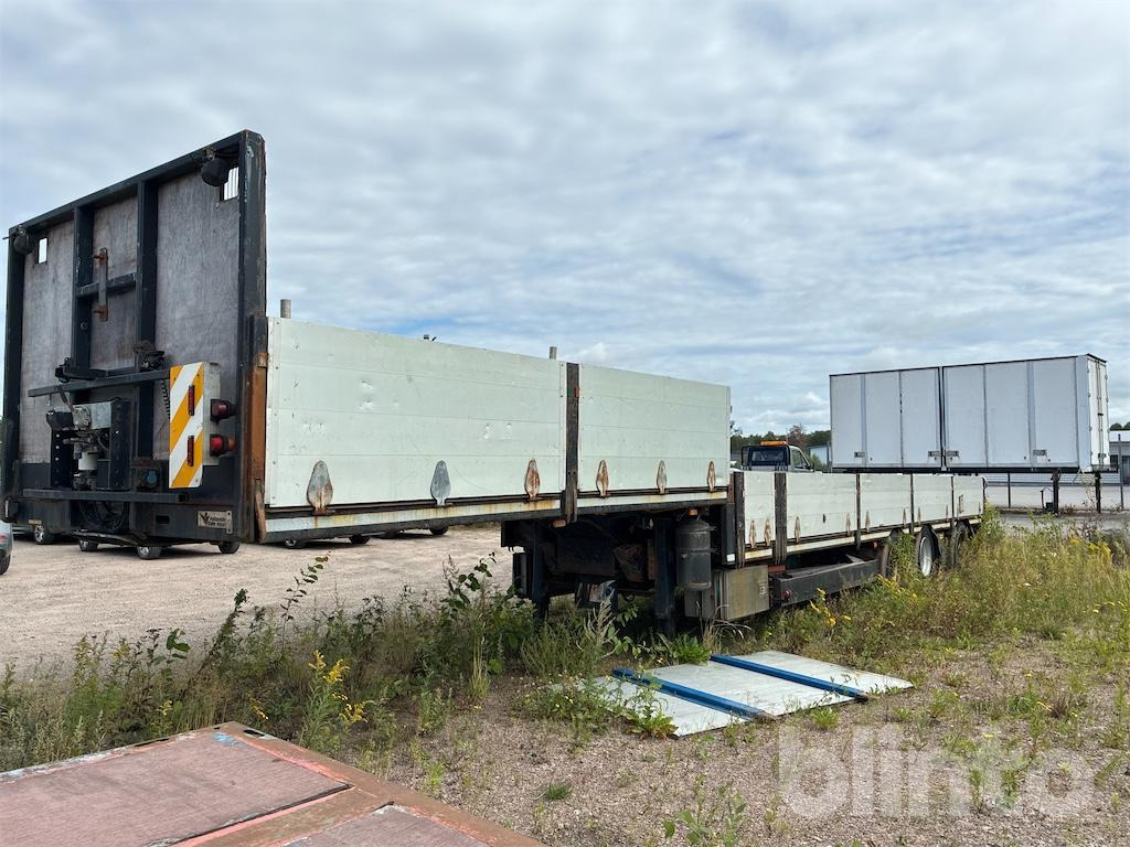 Бордово полуремарке/ Платформа HRD: снимка 7