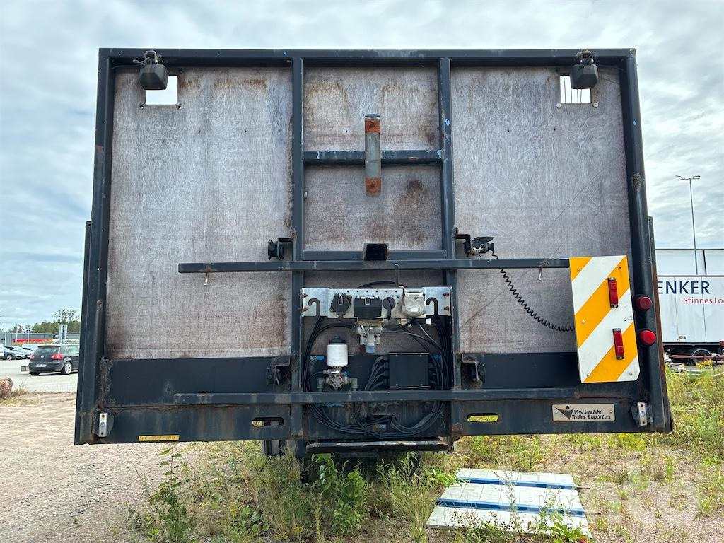 Бордово полуремарке/ Платформа HRD: снимка 8