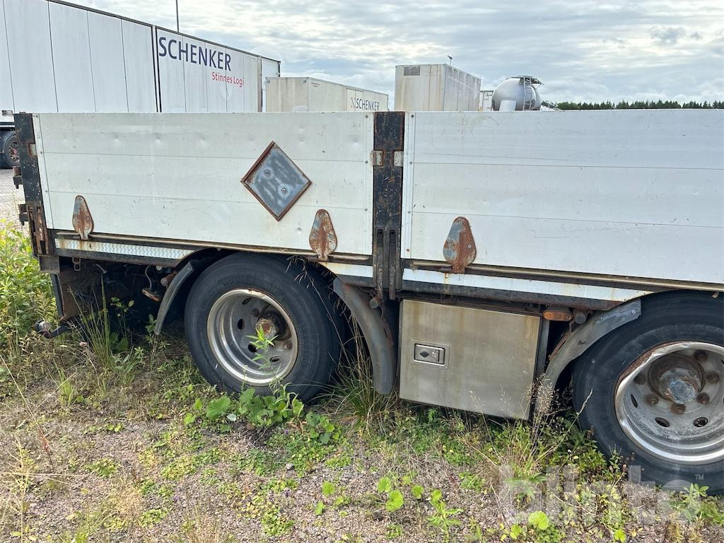 Бордово полуремарке/ Платформа HRD: снимка 12