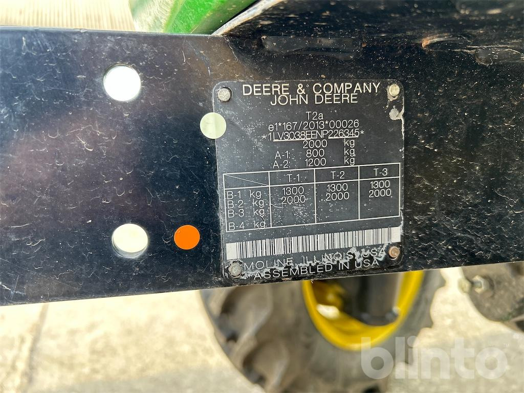 John Deere 3038E (Neufahrzeug, Bj. 2025) - Трактор: снимка 5 John Deere 3038E (Neufahrzeug, Bj. 2025) - Трактор: снимка 5