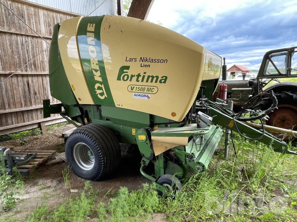 Krone Fortima V1500 - Рулонна сламопреса: снимка 1 Krone Fortima V1500 - Рулонна сламопреса: снимка 1