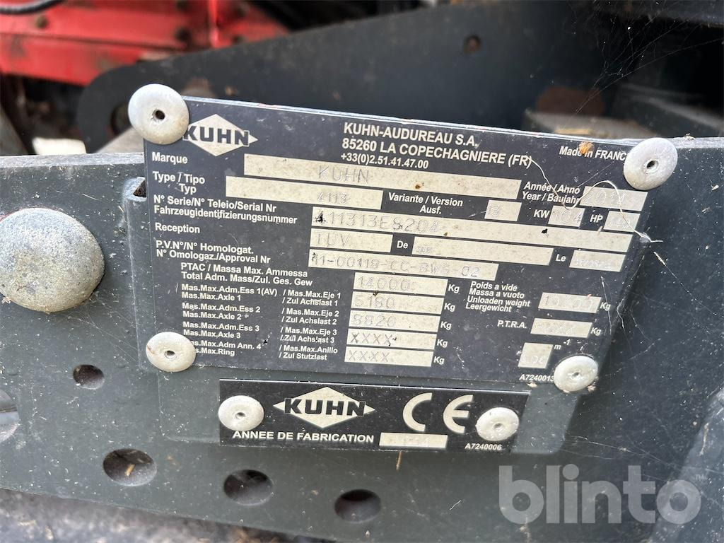 Kuhn SP 14 - Миксер-вагон: снимка 5 Kuhn SP 14 - Миксер-вагон: снимка 5