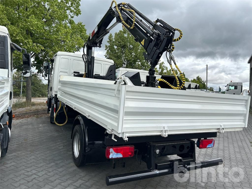 MAN TGL 8.150, Dreiseiten Kipper mit Hiab Kran 060.3 (2016) - Самосвал камион, Камион с кран: снимка 3 MAN TGL 8.150, Dreiseiten Kipper mit Hiab Kran 060.3 (2016) - Самосвал камион, Камион с кран: снимка 3