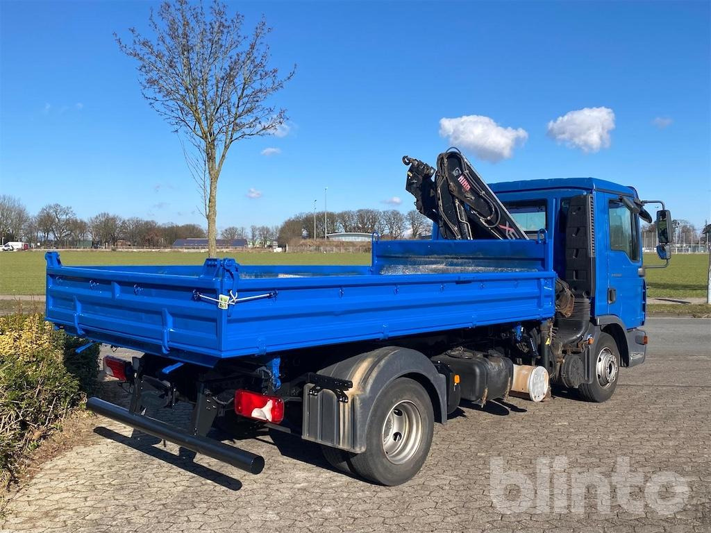 MAN TGL 8.210 (2008) m. Meiller-Kipper u. Hiab-Kran - Самосвал камион, Камион с кран: снимка 3 MAN TGL 8.210 (2008) m. Meiller-Kipper u. Hiab-Kran - Самосвал камион, Камион с кран: снимка 3