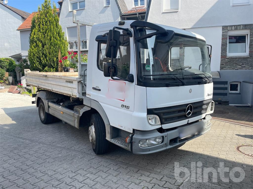Mercedes Benz Atego (2008) - Самосвал камион: снимка 1 Mercedes Benz Atego (2008) - Самосвал камион: снимка 1
