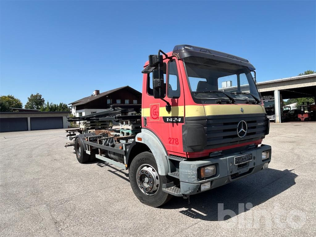 Mercedes-Benz (D) 1424 L (1997) - Шаси кабина: снимка 2 Mercedes-Benz (D) 1424 L (1997) - Шаси кабина: снимка 2