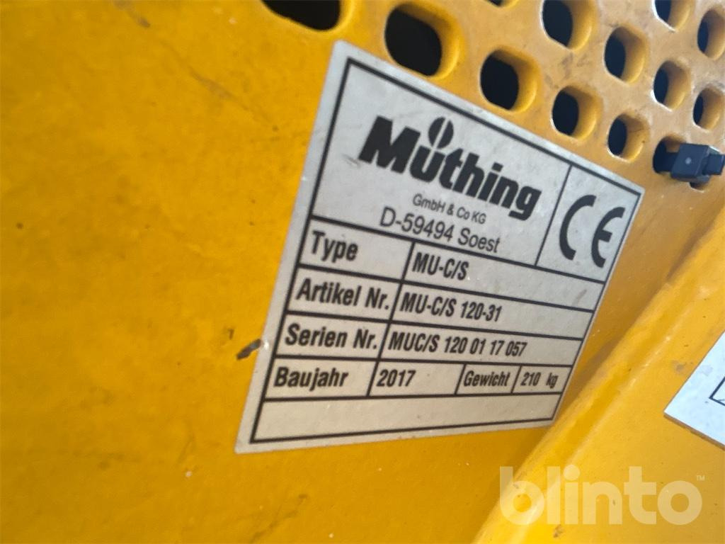 Müthing MU-C/S 120-31 (2017) - Шредер със странично изместване: снимка 5 Müthing MU-C/S 120-31 (2017) - Шредер със странично изместване: снимка 5