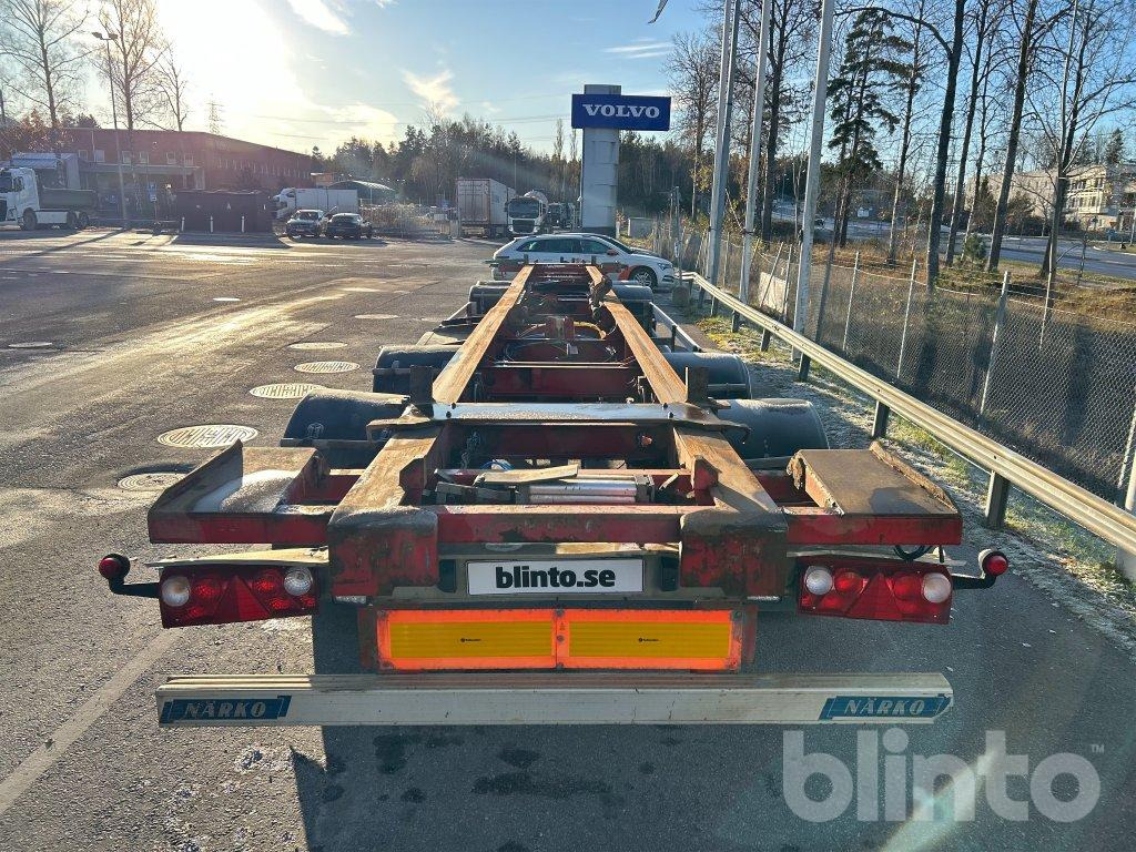 NÄRKO D4YF51H11 / 4 axlad - Контейнеровоз/ Сменна каросерия ремарке: снимка 5 NÄRKO D4YF51H11 / 4 axlad - Контейнеровоз/ Сменна каросерия ремарке: снимка 5