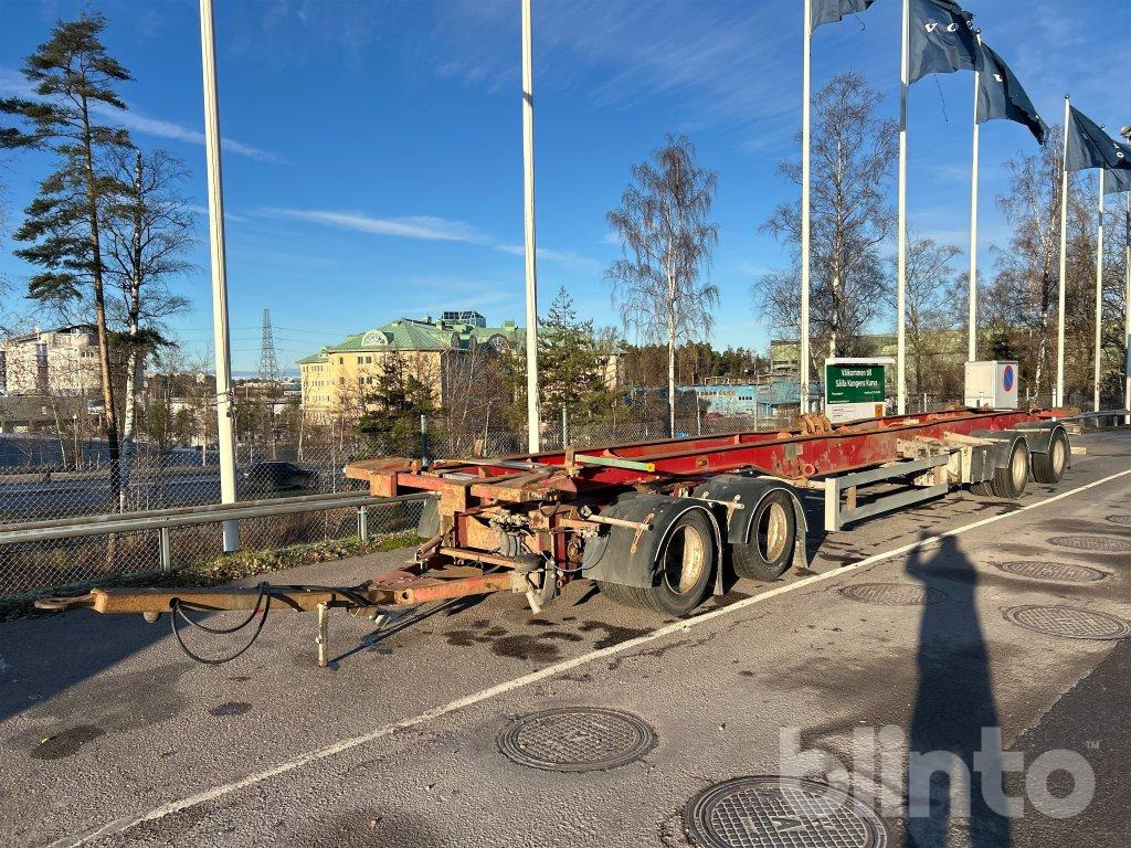 NÄRKO D4YF51H11 / 4 axlad - Контейнеровоз/ Сменна каросерия ремарке: снимка 1 NÄRKO D4YF51H11 / 4 axlad - Контейнеровоз/ Сменна каросерия ремарке: снимка 1