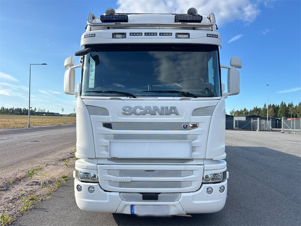 SCANIA G490 LB9X4*4 - Бордови камион, Камион с кран: снимка 2 SCANIA G490 LB9X4*4 - Бордови камион, Камион с кран: снимка 2