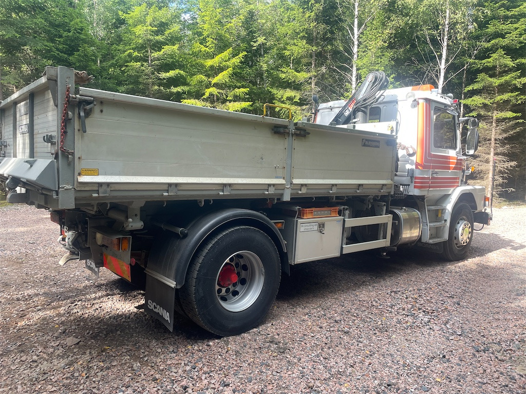 SCANIA T93HL 250 4X2 - Самосвал камион, Камион с кран: снимка 3 SCANIA T93HL 250 4X2 - Самосвал камион, Камион с кран: снимка 3