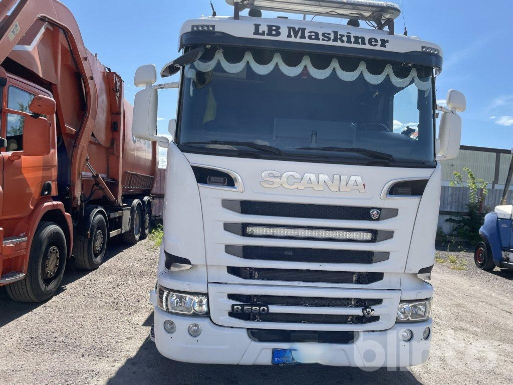 SCANIA V8 530 8x4 - Бордови камион, Камион с кран: снимка 2 SCANIA V8 530 8x4 - Бордови камион, Камион с кран: снимка 2