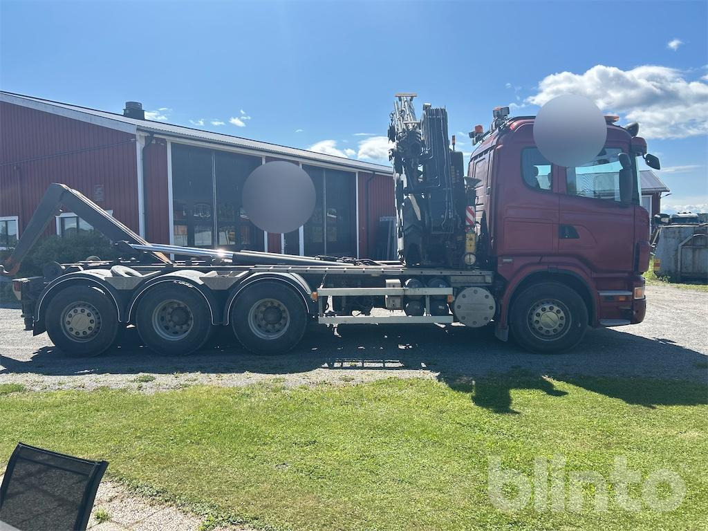 Scania R480L 8X4 - Мултилифт с кука камион, Камион с кран: снимка 5 Scania R480L 8X4 - Мултилифт с кука камион, Камион с кран: снимка 5