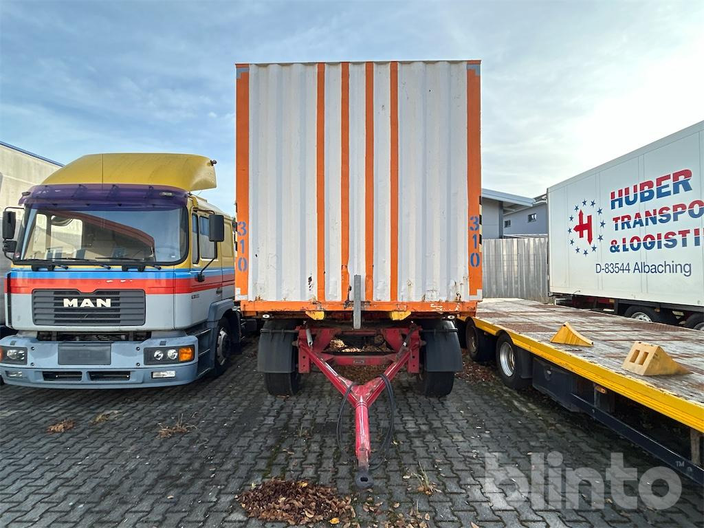 Контейнеровоз/ Сменна каросерия ремарке Schwarzmüller AZ (2014): снимка 11