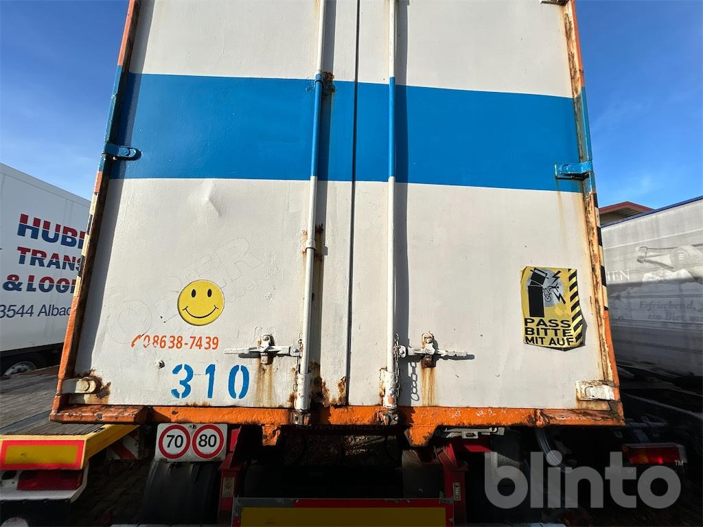Контейнеровоз/ Сменна каросерия ремарке Schwarzmüller AZ (2014): снимка 12