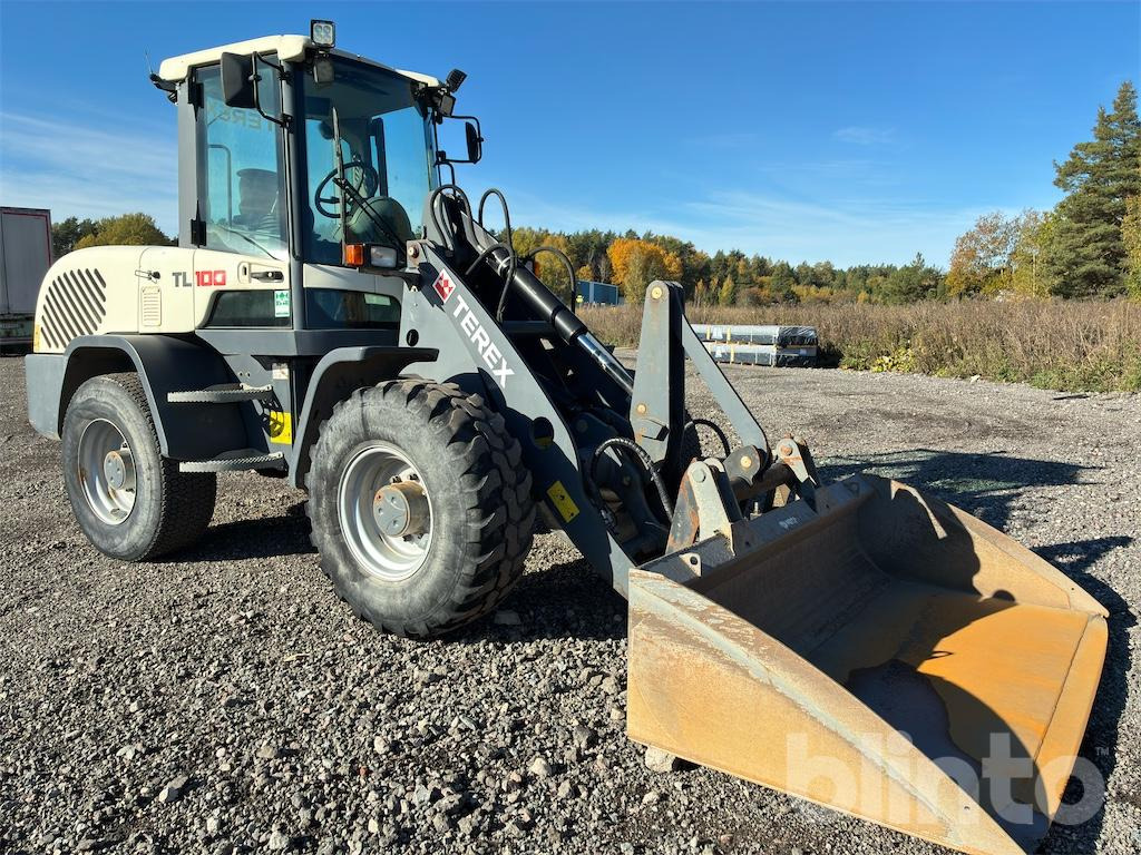 Terex TL100 + redskap - Колесен товарач: снимка 3 Terex TL100 + redskap - Колесен товарач: снимка 3