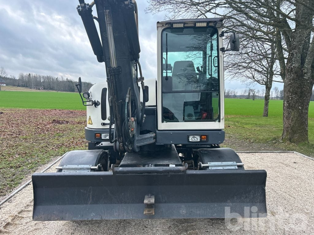 Terex TW85 med planerskopa - Колесен багер: снимка 3 Terex TW85 med planerskopa - Колесен багер: снимка 3