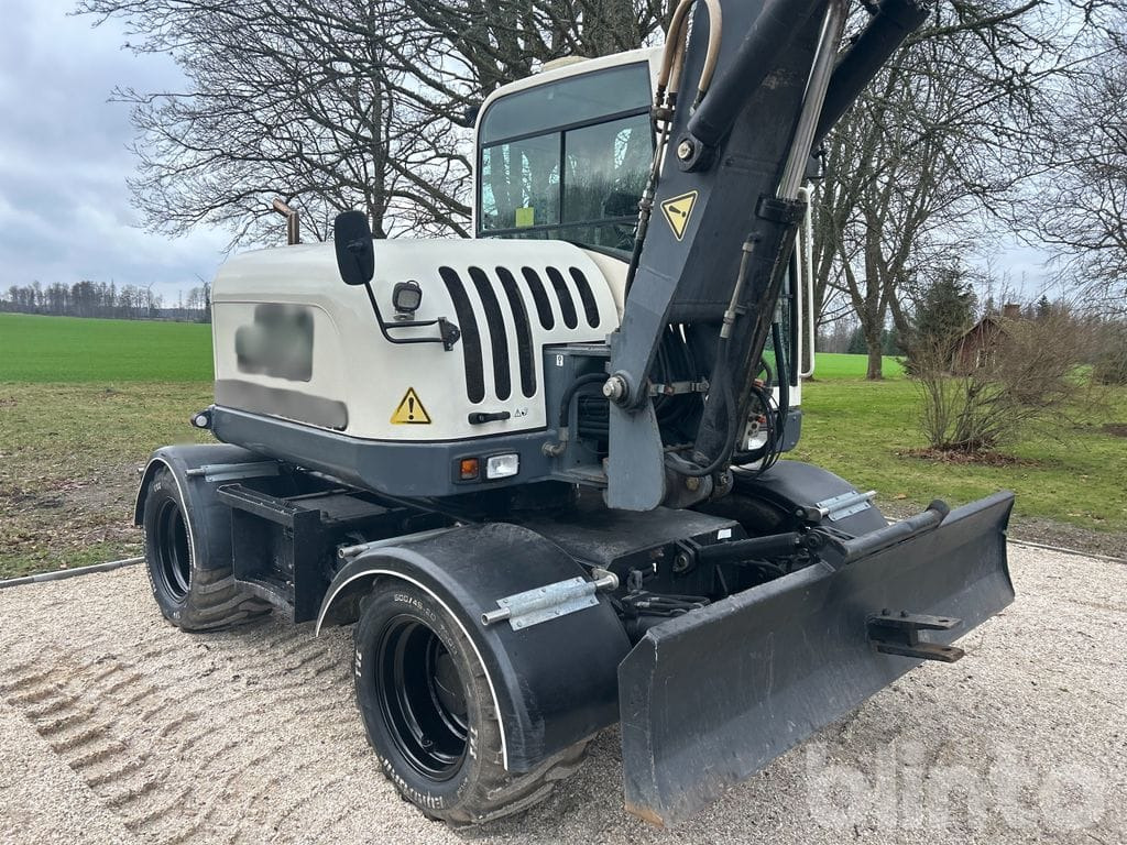 Terex TW85 med planerskopa - Колесен багер: снимка 5 Terex TW85 med planerskopa - Колесен багер: снимка 5