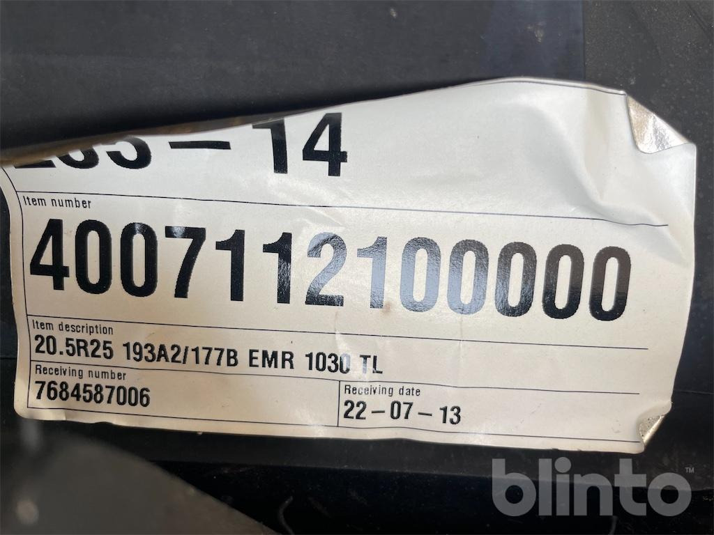 Trelleborg 20.5 R25 - Гума за Строителна техника: снимка 3 Trelleborg 20.5 R25 - Гума за Строителна техника: снимка 3