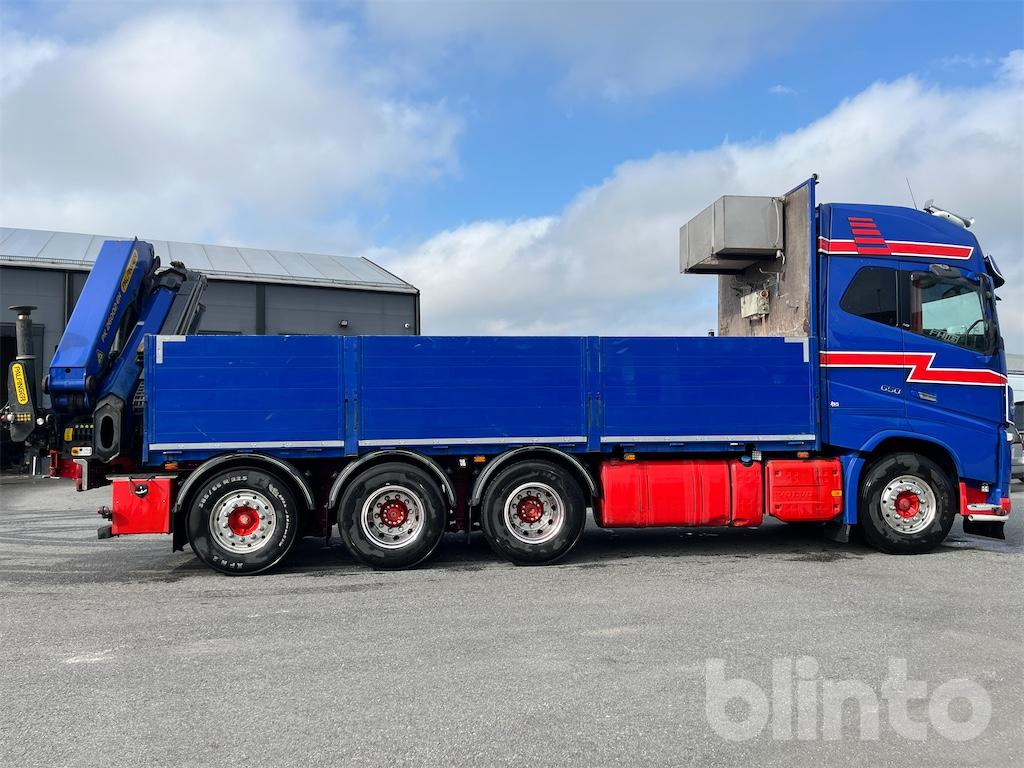 VOLVO FH 16 650 med fällbara sidor samt 4 hydrauliska utskjut - Бордови камион, Камион с кран: снимка 4 VOLVO FH 16 650 med fällbara sidor samt 4 hydrauliska utskjut - Бордови камион, Камион с кран: снимка 4