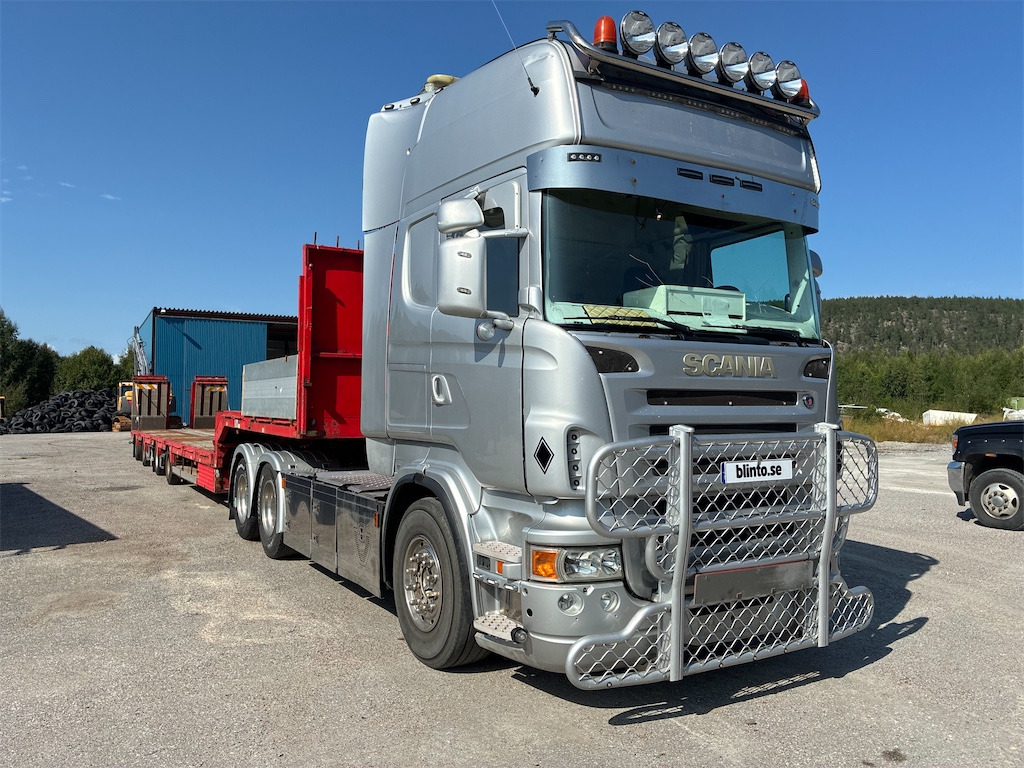 SCANIA R500/VM 41-4 - Влекач, Нискорамна площадка полуремарке: снимка 3 SCANIA R500/VM 41-4 - Влекач, Нискорамна площадка полуремарке: снимка 3