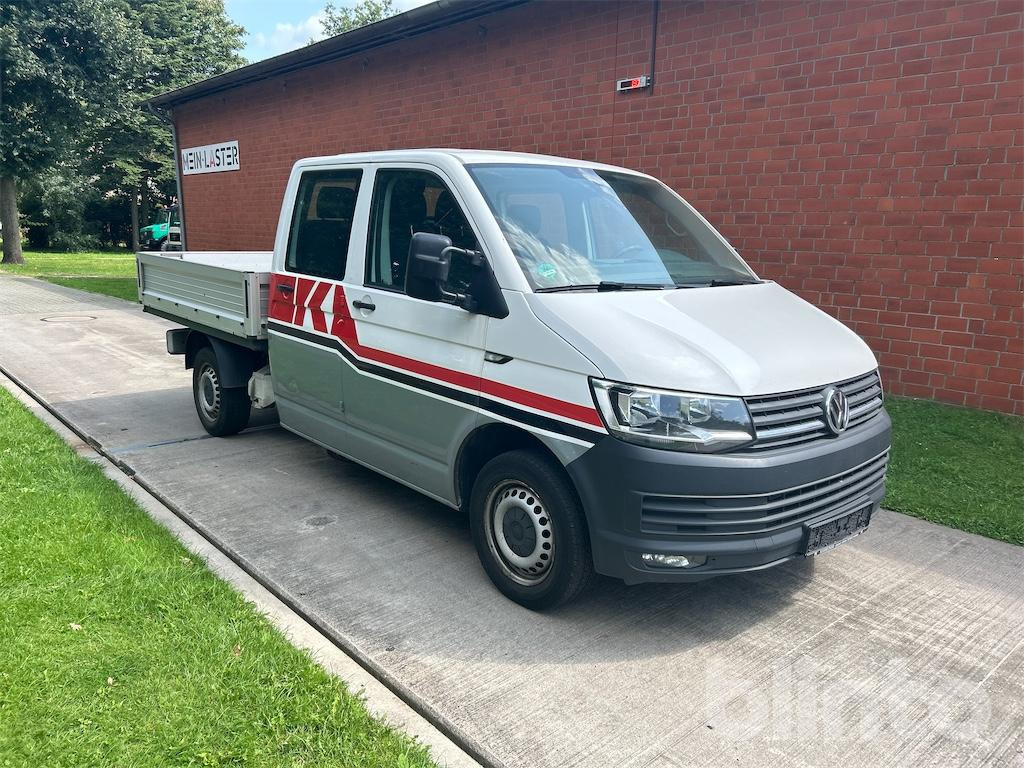 Volkswagen T6 2.0 TDI Doka 6 Sitzer TÜV 5-27 - Бордови бус, Бус с двойна кабина: снимка 2 Volkswagen T6 2.0 TDI Doka 6 Sitzer TÜV 5-27 - Бордови бус, Бус с двойна кабина: снимка 2