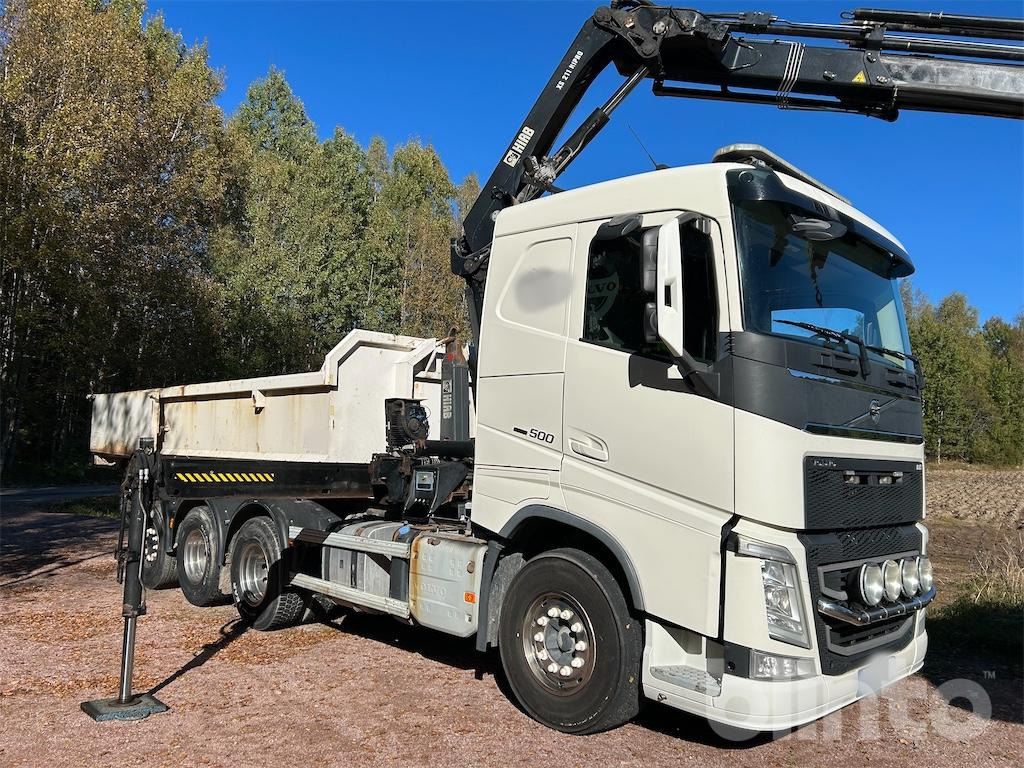 Volvo FH500 - Мултилифт с кука камион, Камион с кран: снимка 1 Volvo FH500 - Мултилифт с кука камион, Камион с кран: снимка 1