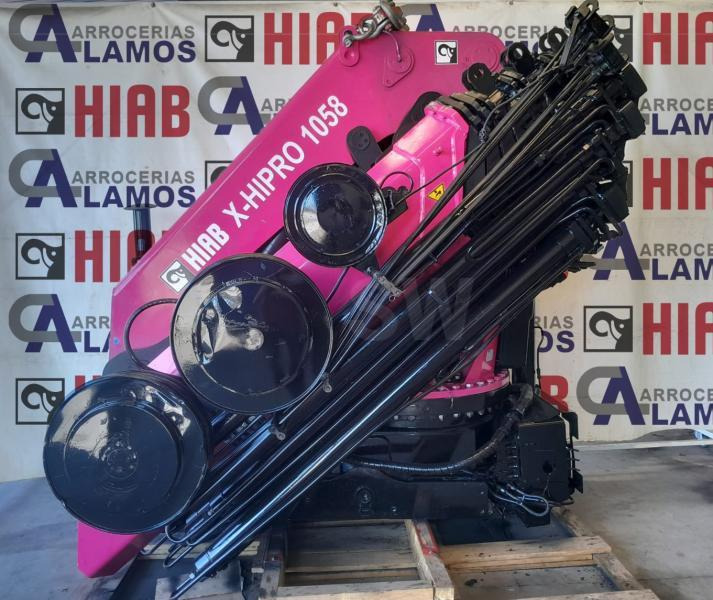 Hiab GRUA HIAB 1058 E8 + JIB 150X6 - Кран за камион: снимка 4 Hiab GRUA HIAB 1058 E8 + JIB 150X6 - Кран за камион: снимка 4