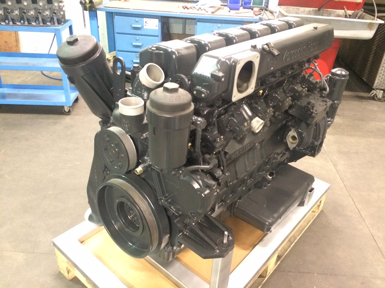 MOTORE MERCEDES OM457LA - VAR. 457.944 - EURO 3 - COMPLETO - Двигател: снимка 3 MOTORE MERCEDES OM457LA - VAR. 457.944 - EURO 3 - COMPLETO - Двигател: снимка 3