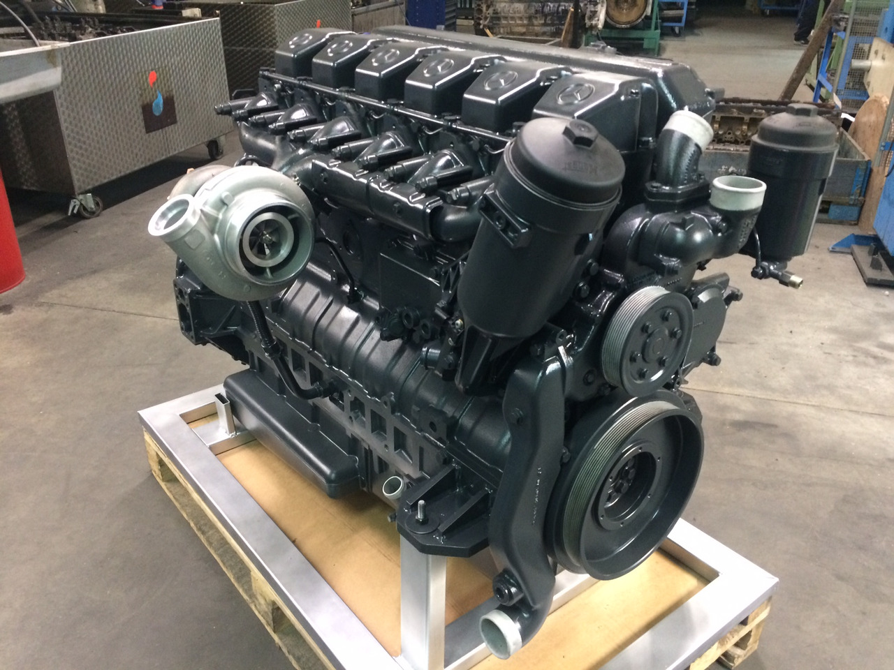 MOTORE MERCEDES OM457LA - VAR. 457.944 - EURO 3 - COMPLETO - Двигател: снимка 1 MOTORE MERCEDES OM457LA - VAR. 457.944 - EURO 3 - COMPLETO - Двигател: снимка 1