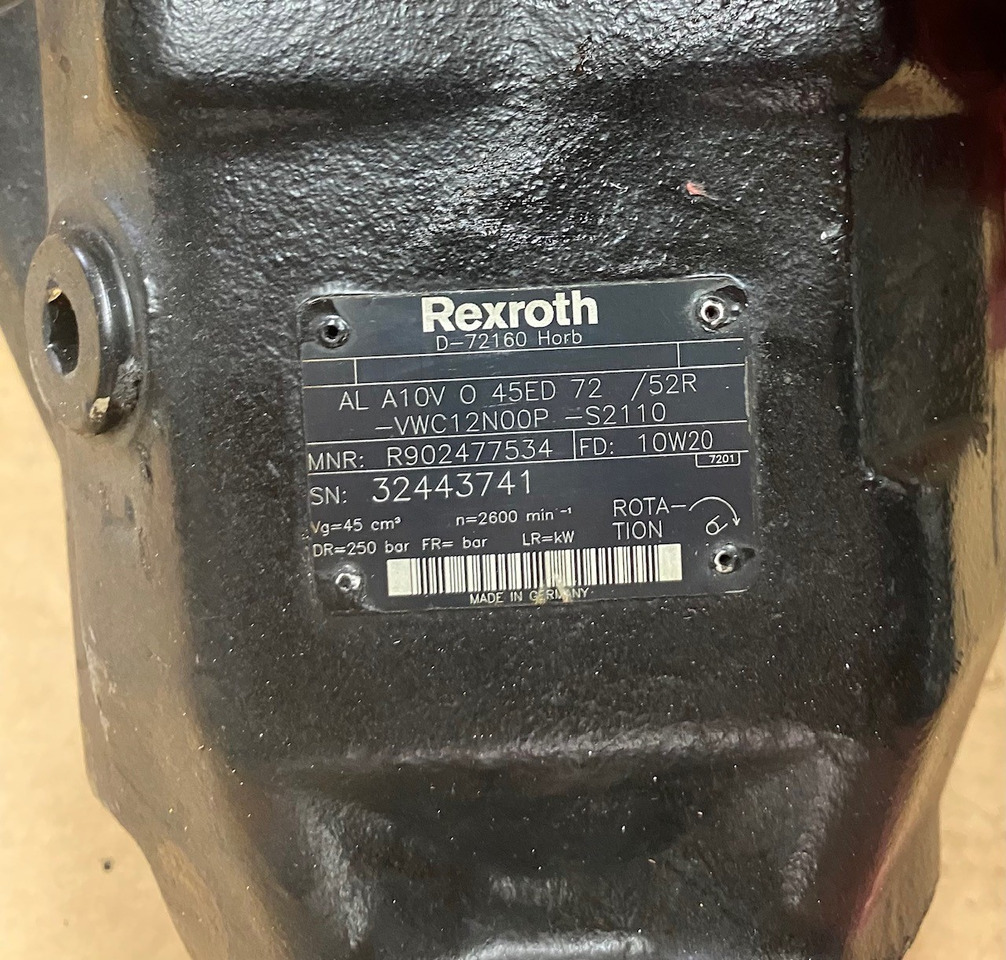 POMPA IDRAULICA RAFFREDDAMENTO MAN 81066506028 - Хидравлична помпа: снимка 5 POMPA IDRAULICA RAFFREDDAMENTO MAN 81066506028 - Хидравлична помпа: снимка 5