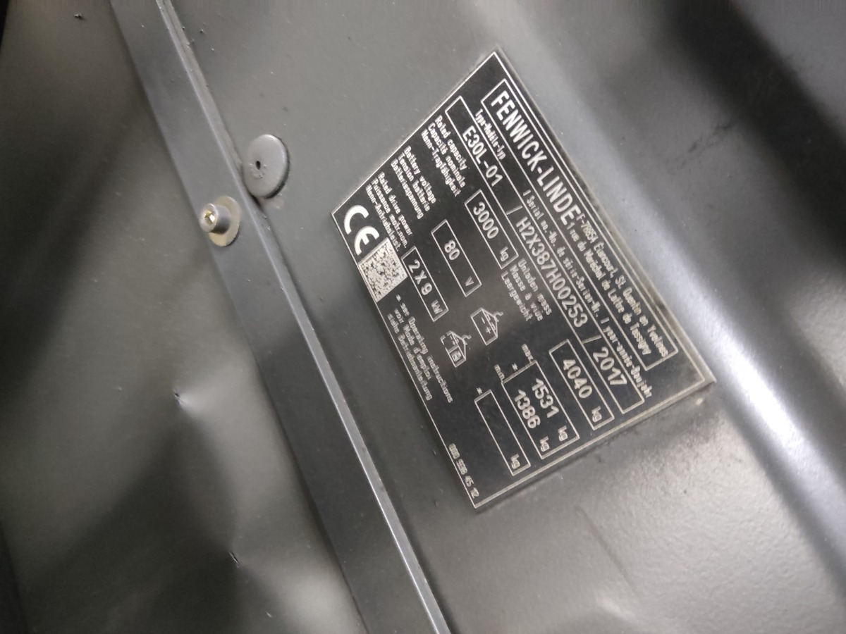 Linde E30L - Електрокар: снимка 5 Linde E30L - Електрокар: снимка 5