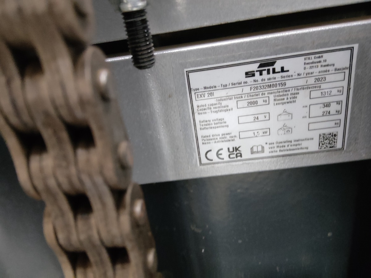 Still EXV20I - Стакер: снимка 5 Still EXV20I - Стакер: снимка 5