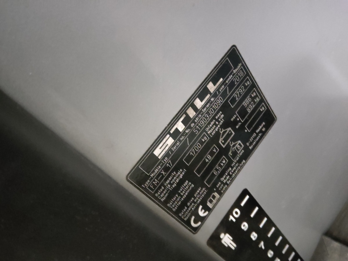 Still FM-X17 - Ричтрак: снимка 5 Still FM-X17 - Ричтрак: снимка 5