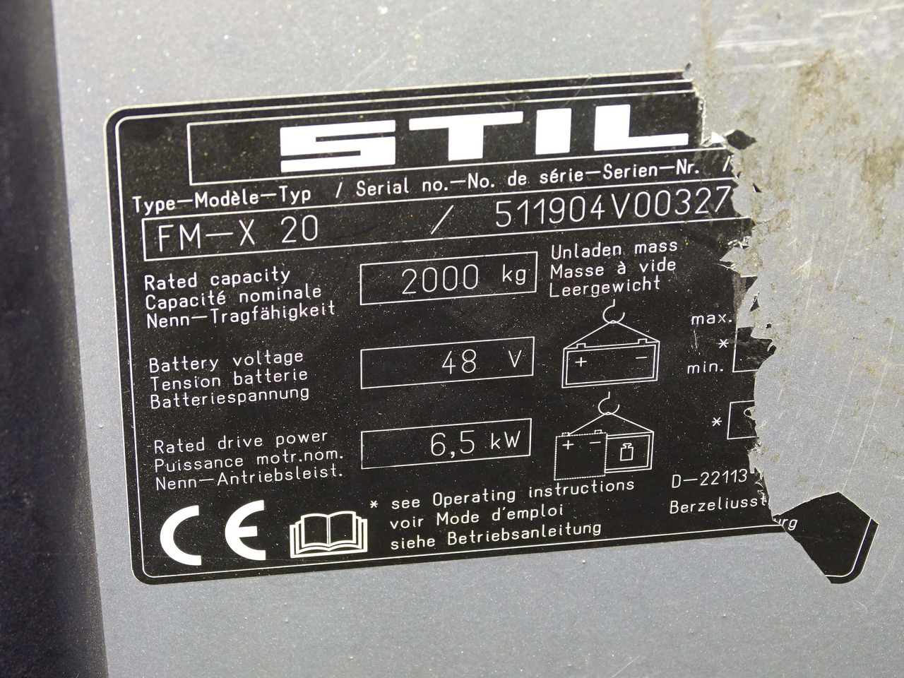 Ричтрак Still FM-X20: снимка 6