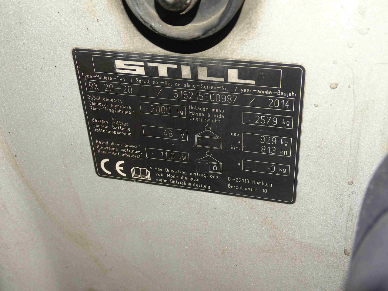 Still RX20-20 - Електрокар: снимка 5 Still RX20-20 - Електрокар: снимка 5