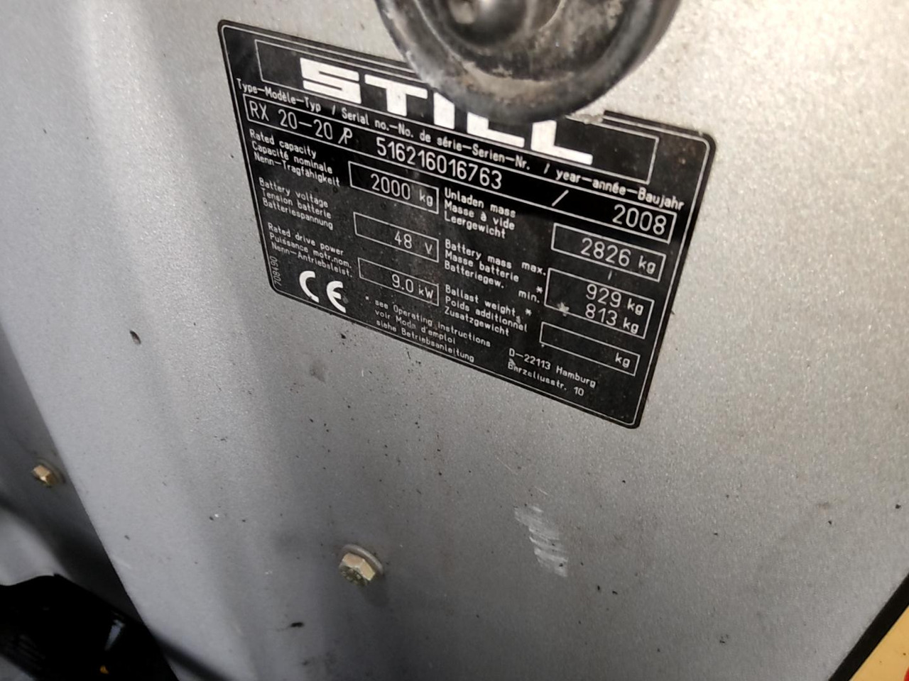 Лизинг на Still RX20-20P Still RX20-20P: снимка 9 Лизинг на Still RX20-20P Still RX20-20P: снимка 9