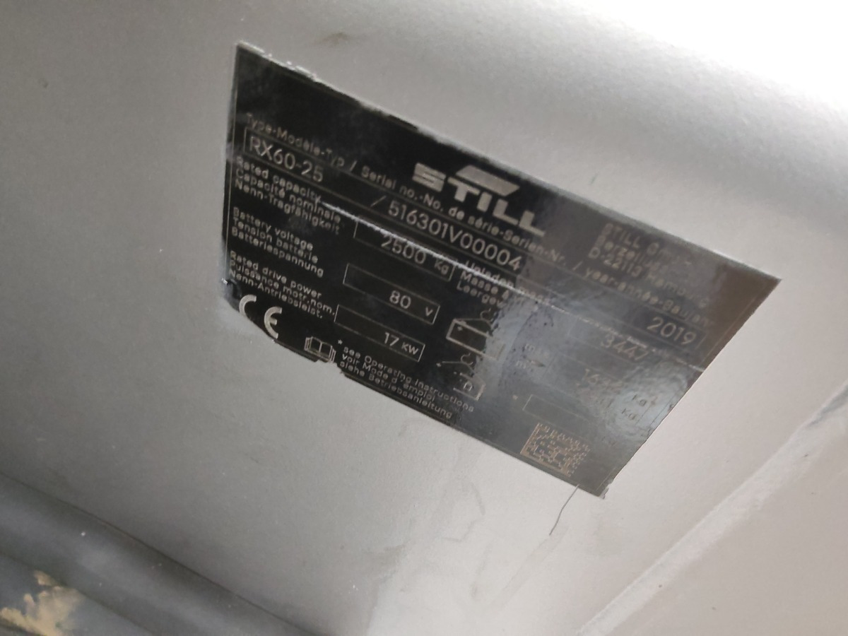 Електрокар Still RX60-25/BATT.NEU: снимка 6