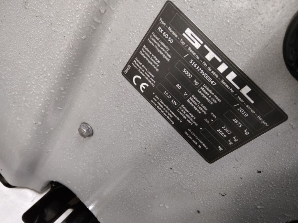 Still RX60-50 - Електрокар: снимка 5 Still RX60-50 - Електрокар: снимка 5