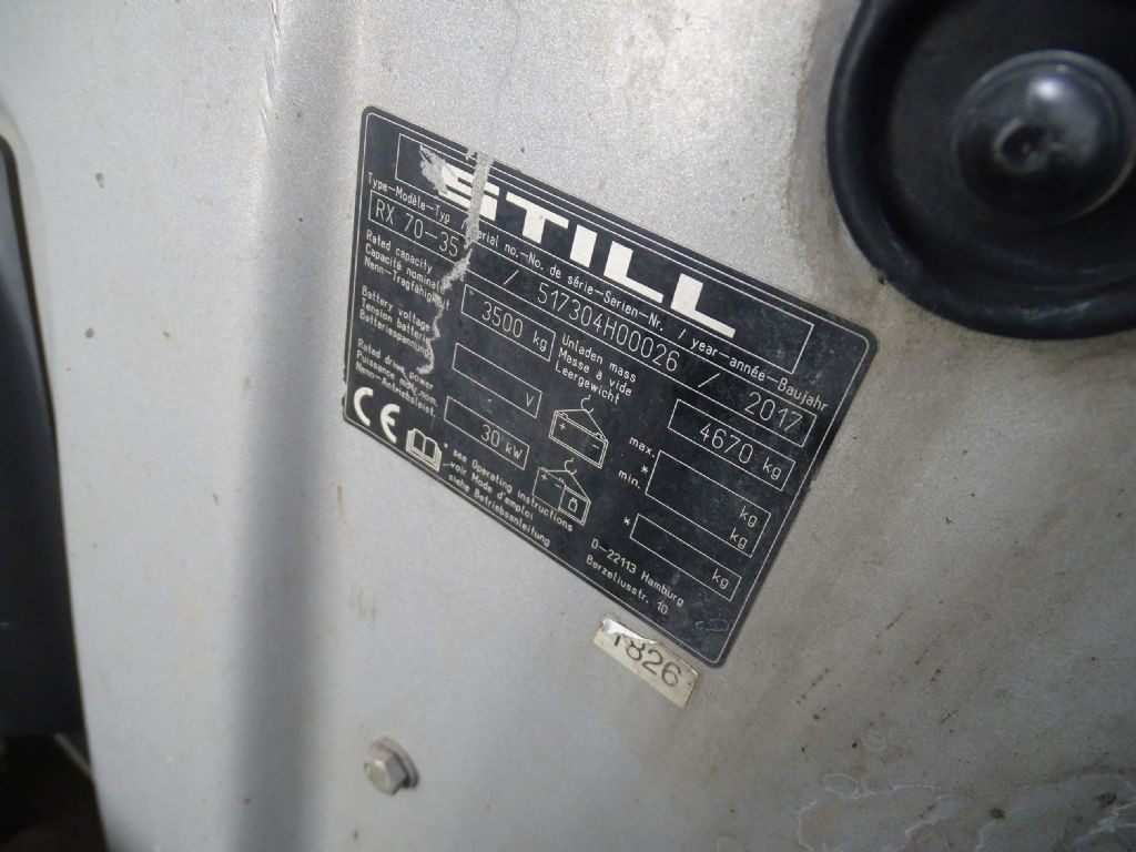 Still RX70-35 - Дизелов мотокар: снимка 5 Still RX70-35 - Дизелов мотокар: снимка 5