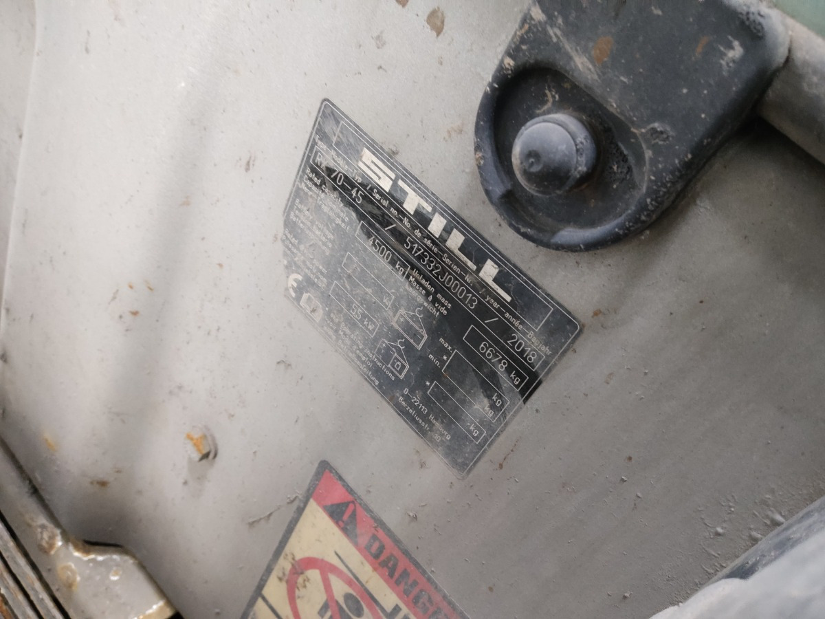 Still RX70-45 - Дизелов мотокар: снимка 5 Still RX70-45 - Дизелов мотокар: снимка 5