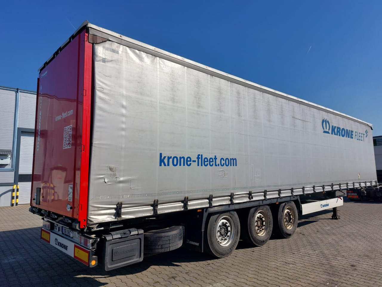Krone SD - Брезентово полуремарке: снимка 4 Krone SD - Брезентово полуремарке: снимка 4
