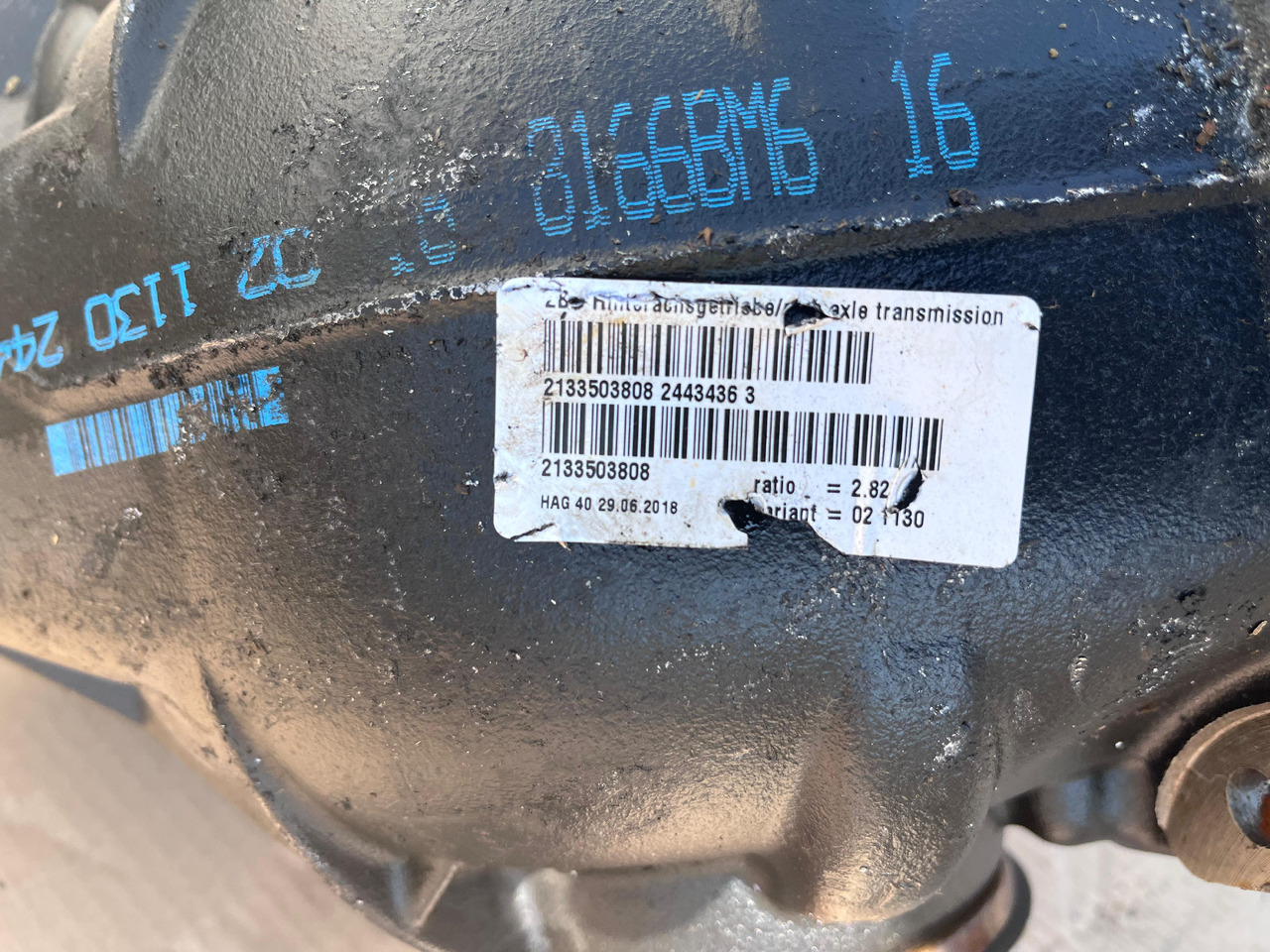 MERCEDES-BENZ E-Class Rear Differential W213 A2133503808 - Диференциал: снимка 5 MERCEDES-BENZ E-Class Rear Differential W213 A2133503808 - Диференциал: снимка 5