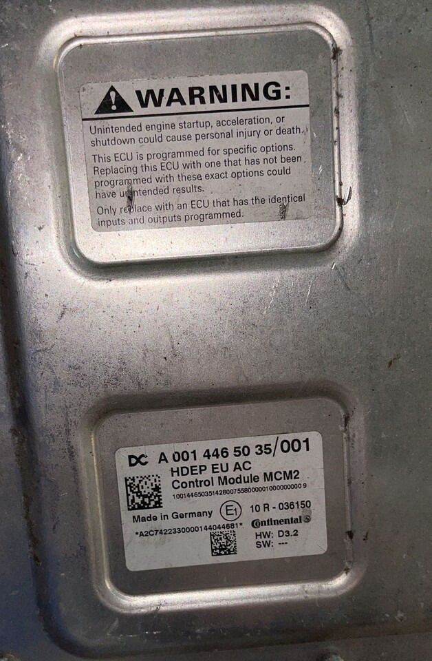 Mercedes Actro MP4 OM470 OM471 A0014465035 MCM2 Reman - Блок за управление за Камион: снимка 5 Mercedes Actro MP4 OM470 OM471 A0014465035 MCM2 Reman - Блок за управление за Камион: снимка 5